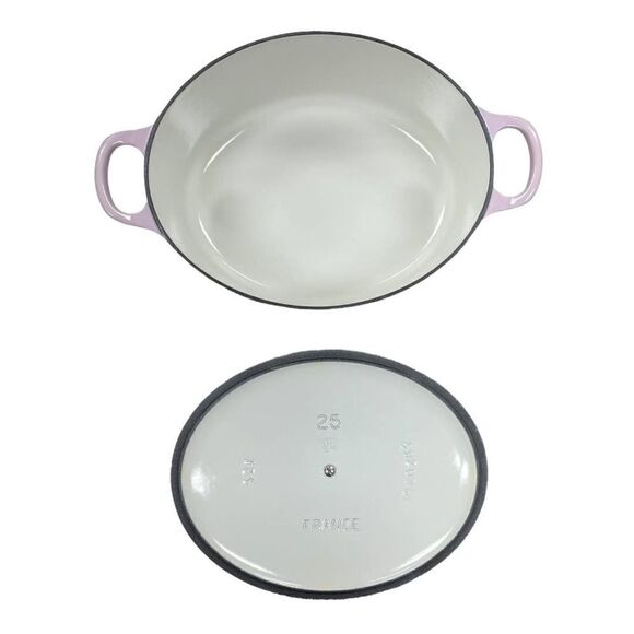 Le Creuset 3.5 Quarts 25 Dutch Oven Chiffon Pink - Picture 7 of 7